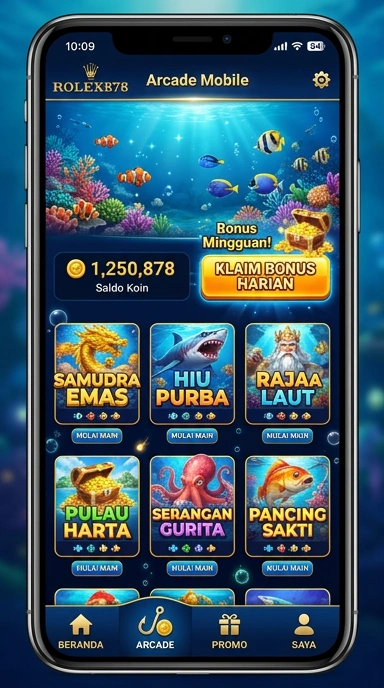 Cuplikan layar menu unduhan rolex878 untuk perangkat Android